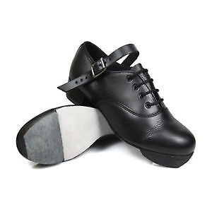 irish dancing hard shoes with white strap